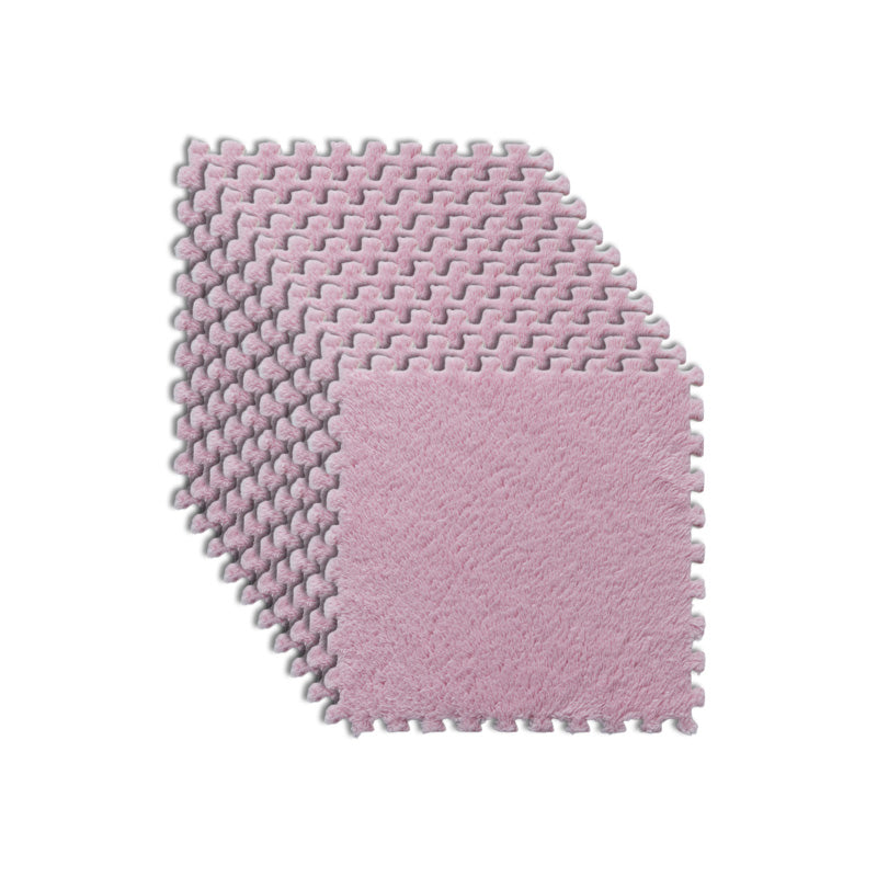 Modern Carpet Tiles Interlocking Square Color Block Carpet Tiles