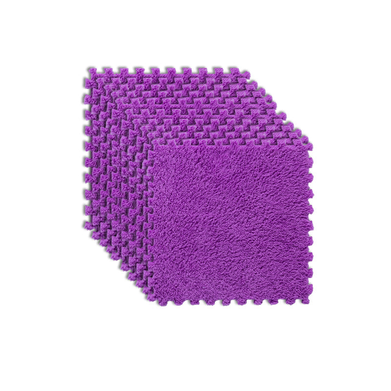 Modern Carpet Tiles Interlocking Square Color Block Carpet Tiles