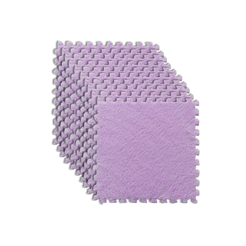 Modern Carpet Tiles Interlocking Square Color Block Carpet Tiles