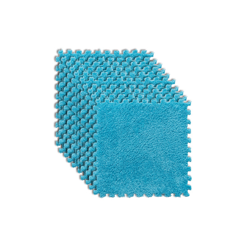 Modern Carpet Tiles Interlocking Square Color Block Carpet Tiles