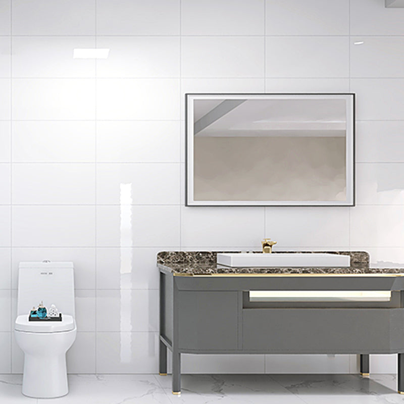 PVC Rectangular 3 Pack 12" X 23" Peel & Stick Mosaic Tile Kitchen and Bathroom Backsplash