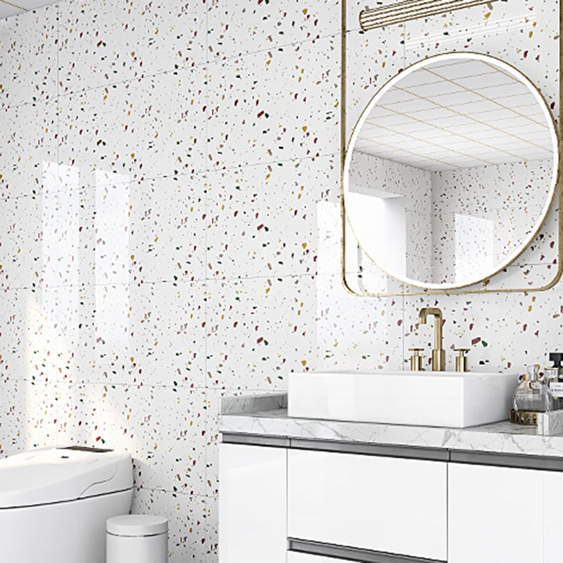 PVC Rectangular 3 Pack 12" X 23" Peel & Stick Mosaic Tile Kitchen and Bathroom Backsplash