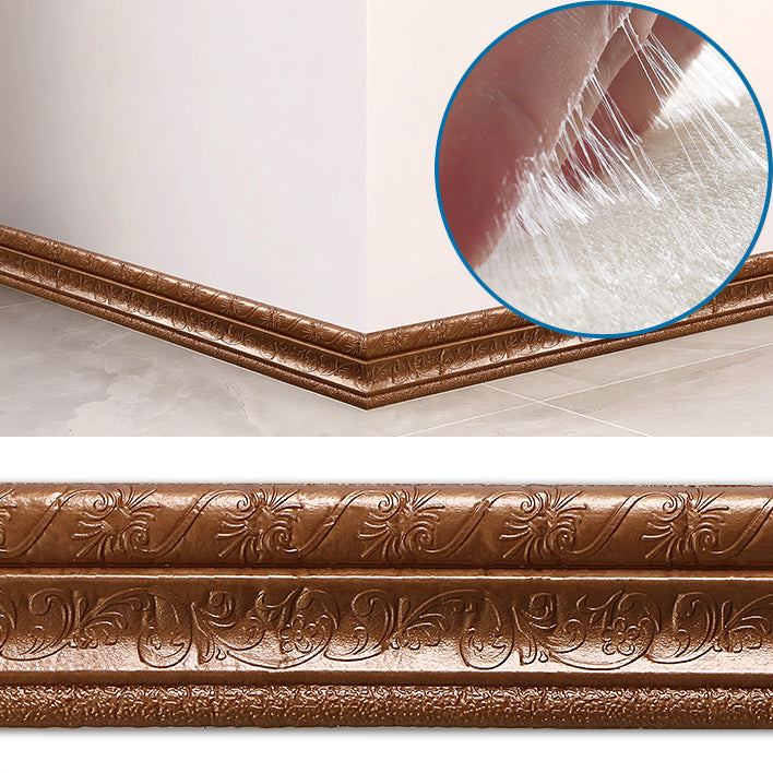 Tin Backsplash Panel Stain Resistant Waterproof Peel and Stick Plastic Siding Panel