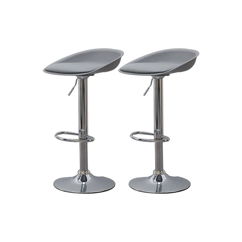 Living Room Counter Stool Armless Bar Stools with Metal Legs