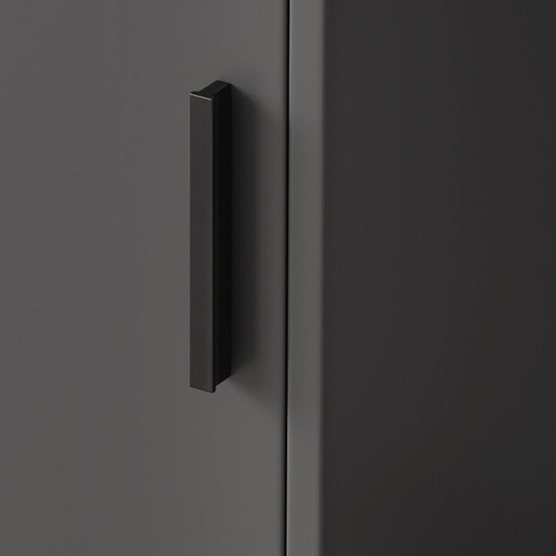 Fixed Rectangle Bar Table Set 1/2/3/5 Pcs Upholstered Stools and Bar Table with Wine Rack