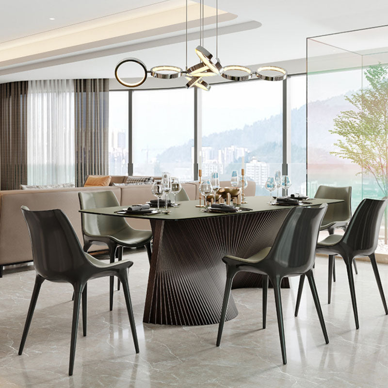Contemporary Style Chair Metal Dining Room Chair for Dining Room