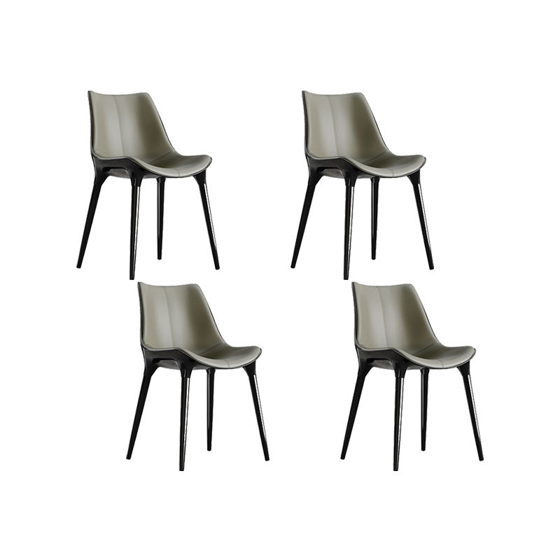 Contemporary Style Chair Metal Dining Room Chair for Dining Room