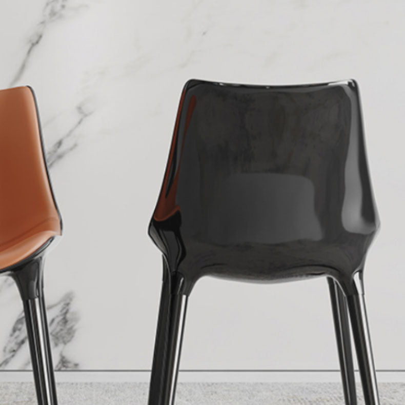 Contemporary Style Chair Metal Dining Room Chair for Dining Room