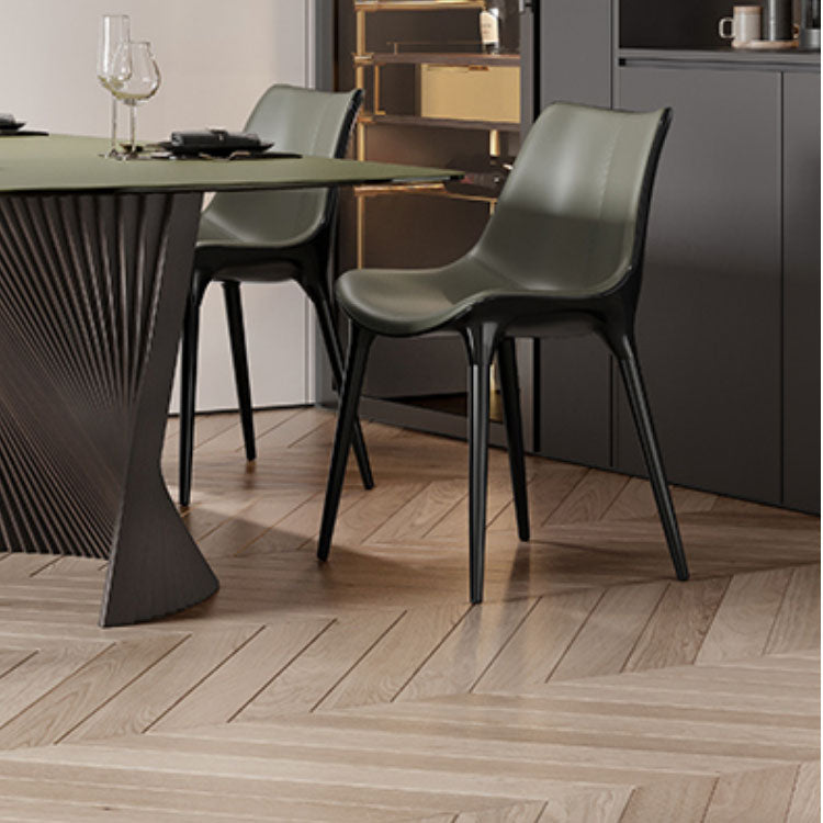 Contemporary Style Chair Metal Dining Room Chair for Dining Room