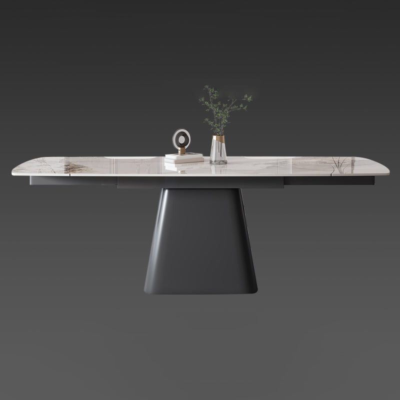 Rectangle Sintered Stone Dining Table Set 1/4/5/7 Pieces Dining Set for Kitchen