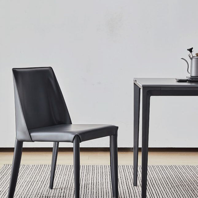 Modern 1/4/5/7 Pieces Furniture Sintered Stone Dining Set in Black