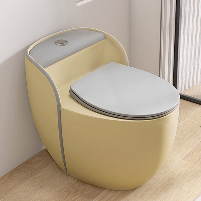 Modern One Piece Flush Toilet Siphon Jet Urine Toilet for Bathroom