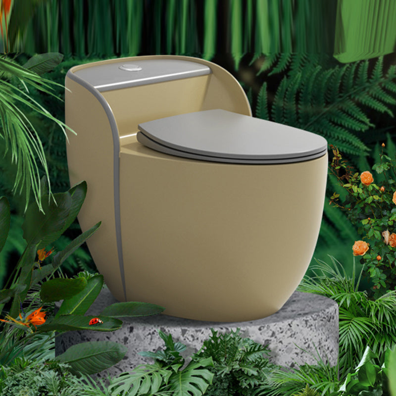 Modern One Piece Flush Toilet Siphon Jet Urine Toilet for Bathroom