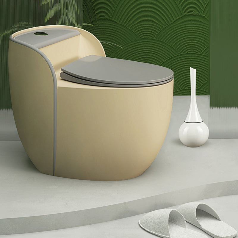 Modern One Piece Flush Toilet Siphon Jet Urine Toilet for Bathroom