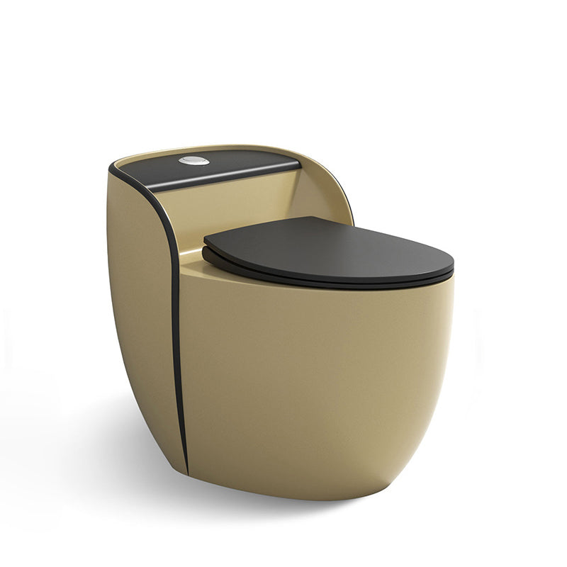 Modern One Piece Flush Toilet Siphon Jet Urine Toilet for Bathroom