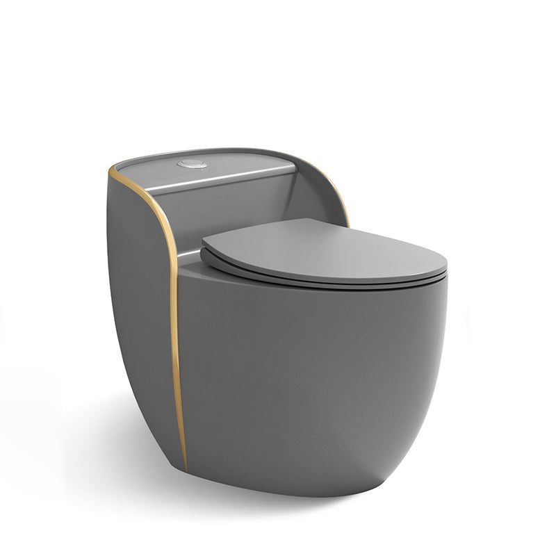 Modern One Piece Flush Toilet Siphon Jet Urine Toilet for Bathroom