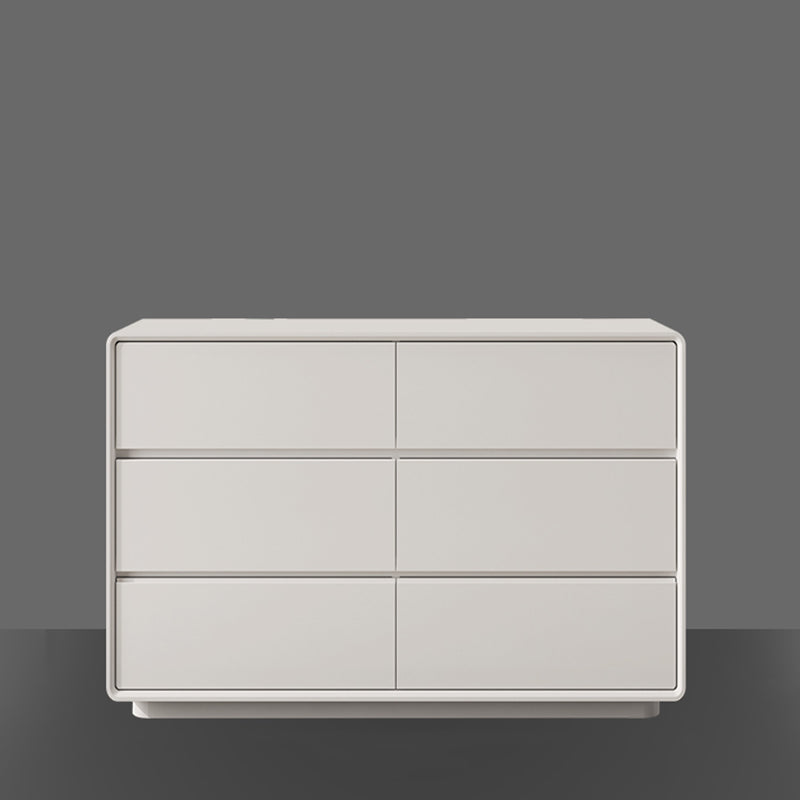 Contemporary Storage Chest Dresser Wooden Dresser with Drawers