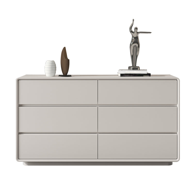 Contemporary Storage Chest Dresser Wooden Dresser with Drawers