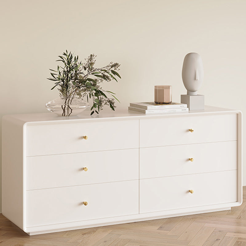 Classic Glam Storage Chest Dresser Wooden Dresser for Bedroom