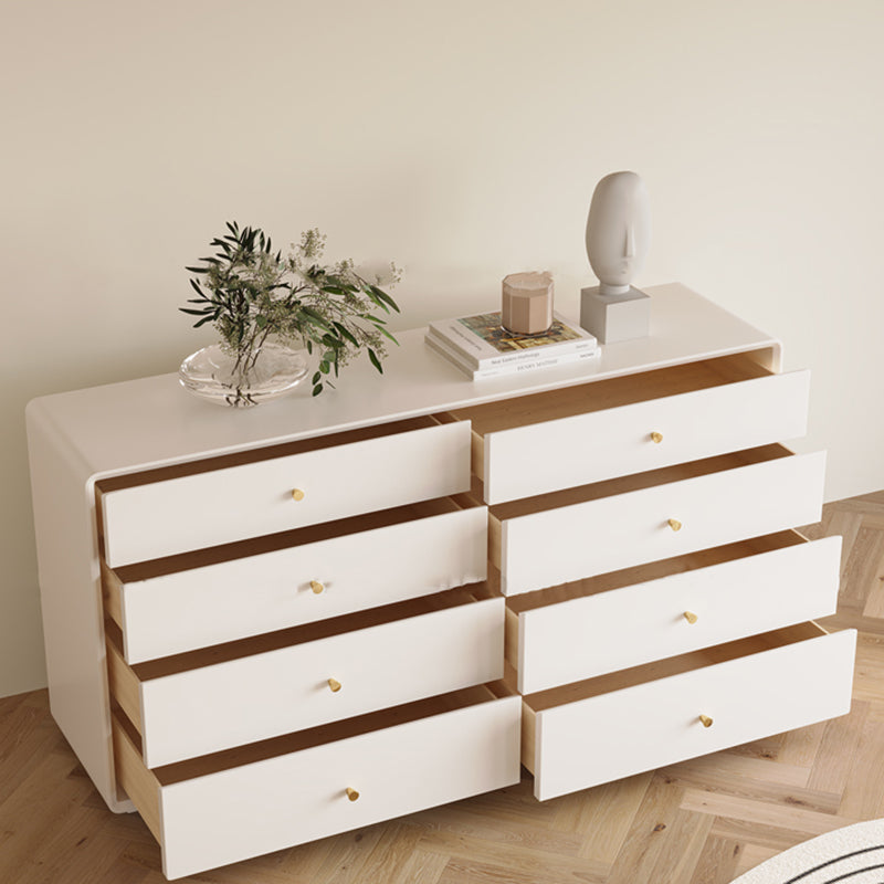Classic Glam Storage Chest Dresser Wooden Dresser for Bedroom