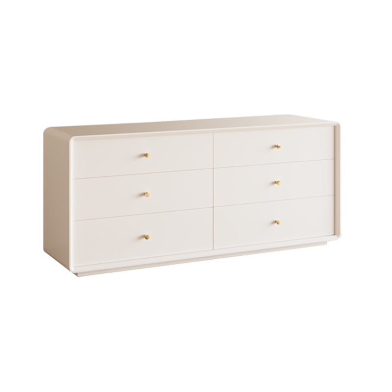 Classic Glam Storage Chest Dresser Wooden Dresser for Bedroom