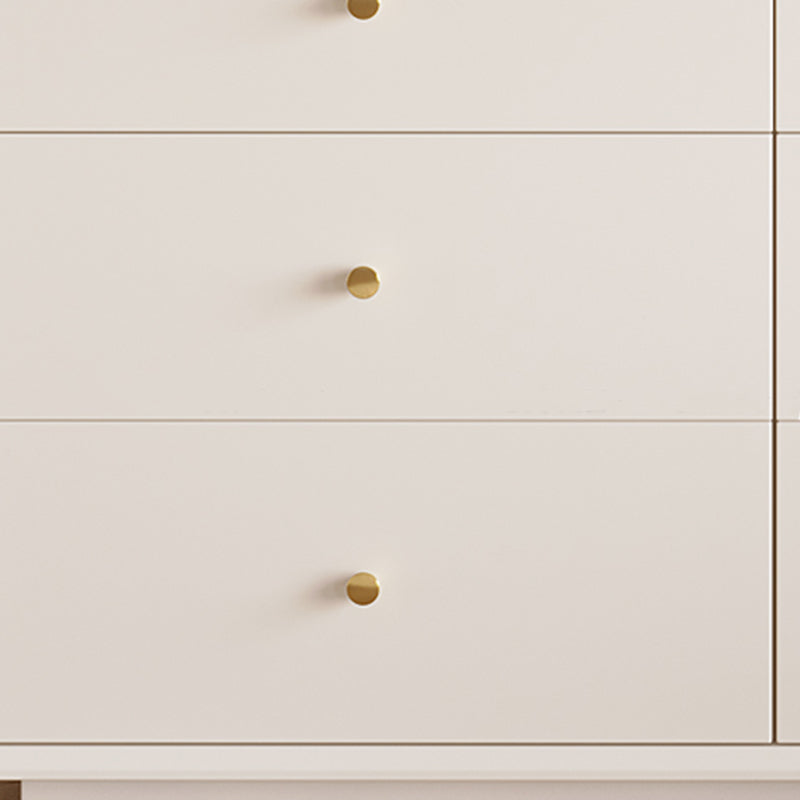 Classic Glam Storage Chest Dresser Wooden Dresser for Bedroom