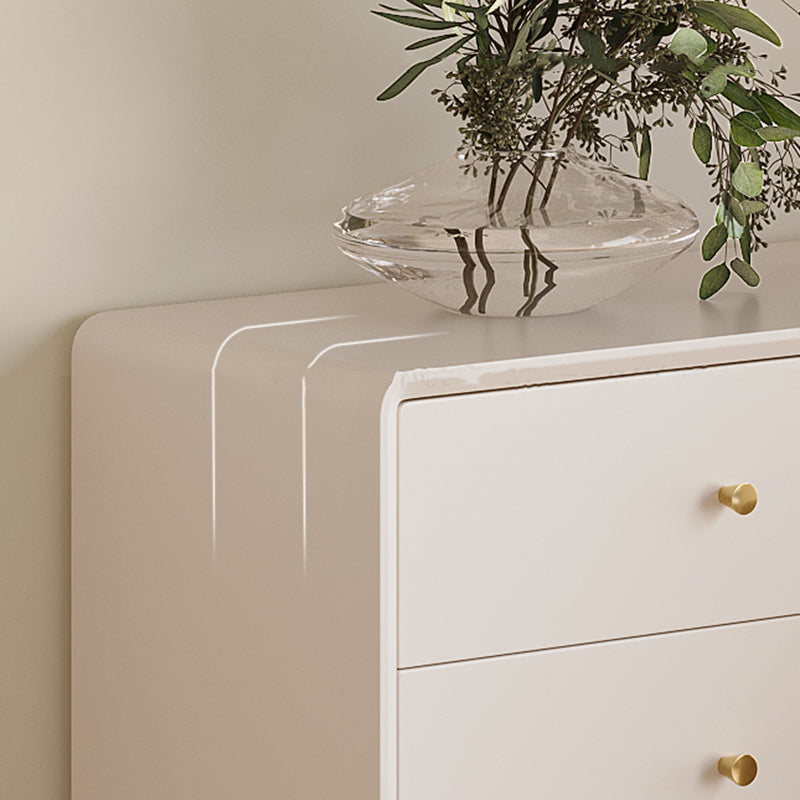 Classic Glam Storage Chest Dresser Wooden Dresser for Bedroom