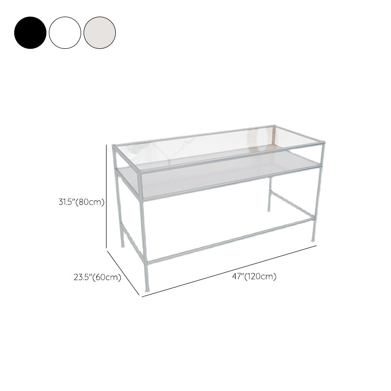 Modern Make-up Vanity Standing Glass Makeup Vanity for Bedroom