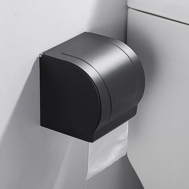 Modern Bathroom Hardware Set Matte Black Metal Bathroom Accessory Kit Anti-rust