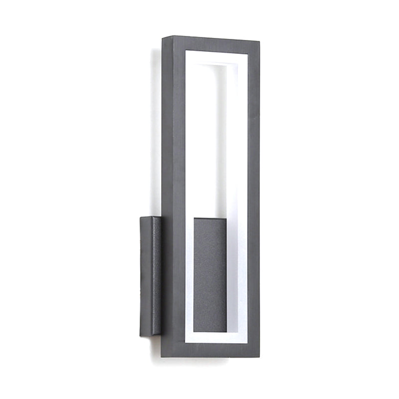 Simple Geometric Wall Lamps Metal Wall Light Fixture for Living Room