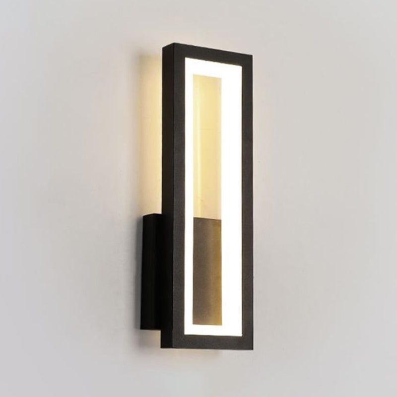 Simple Geometric Wall Lamps Metal Wall Light Fixture for Living Room