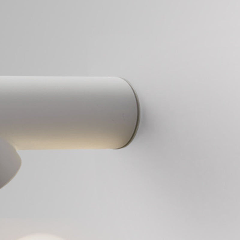 Aluminum LED Wall Fixture in Black / White Finish Modern Wall Spotlight