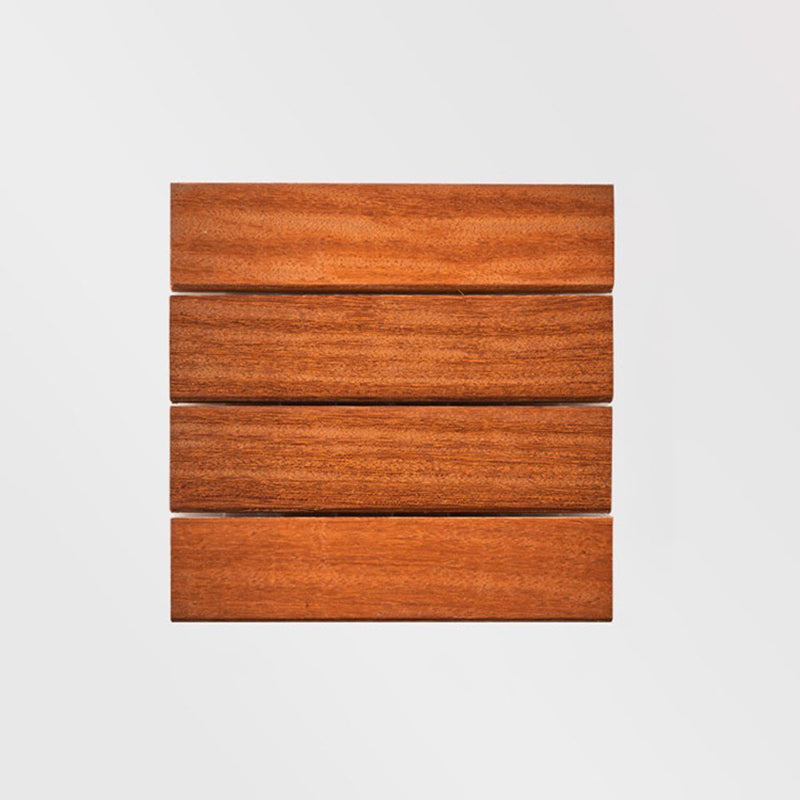 Outdoor Patio Water-resistant Composite Wooden Snapping Deck Plank