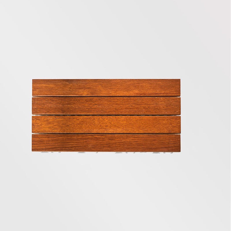 Outdoor Patio Water-resistant Composite Wooden Snapping Deck Plank