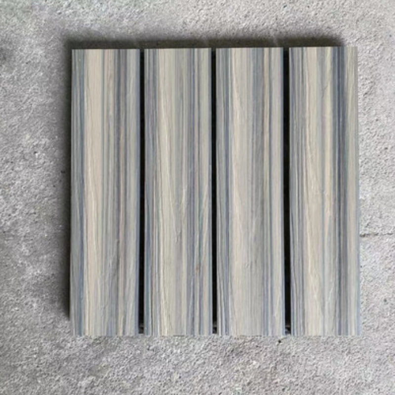 Interlocking Patio Flooring Tiles Striped Pattern Flooring Tiles Garden