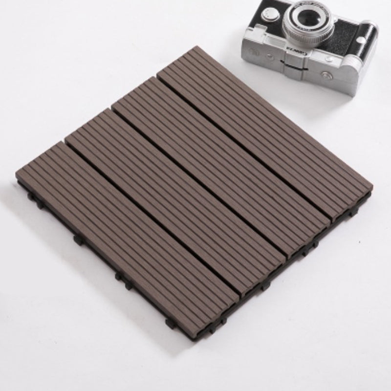 Interlocking Patio Flooring Tiles Striped Pattern Flooring Tiles Garden