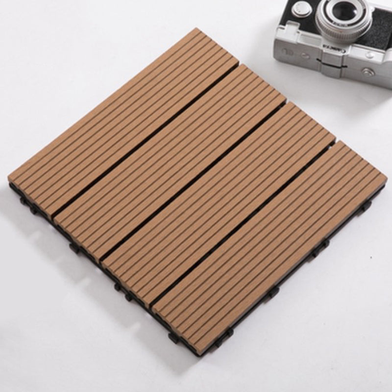 Interlocking Patio Flooring Tiles Striped Pattern Flooring Tiles Garden