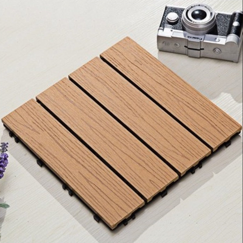 Interlocking Patio Flooring Tiles Striped Pattern Flooring Tiles Garden