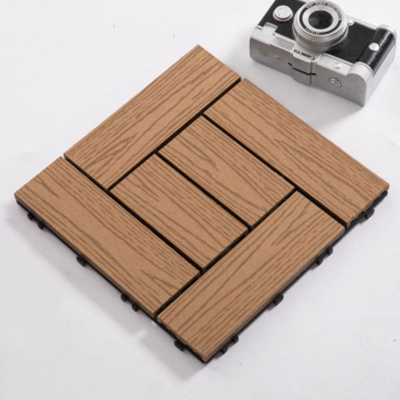 Interlocking Patio Flooring Tiles Striped Pattern Flooring Tiles Garden