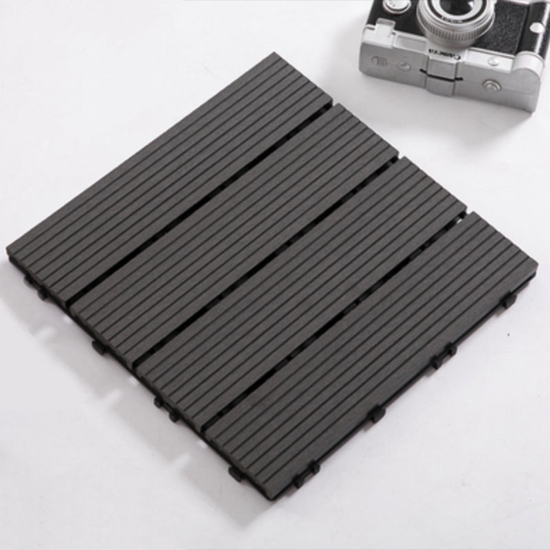 Interlocking Patio Flooring Tiles Striped Pattern Flooring Tiles Garden