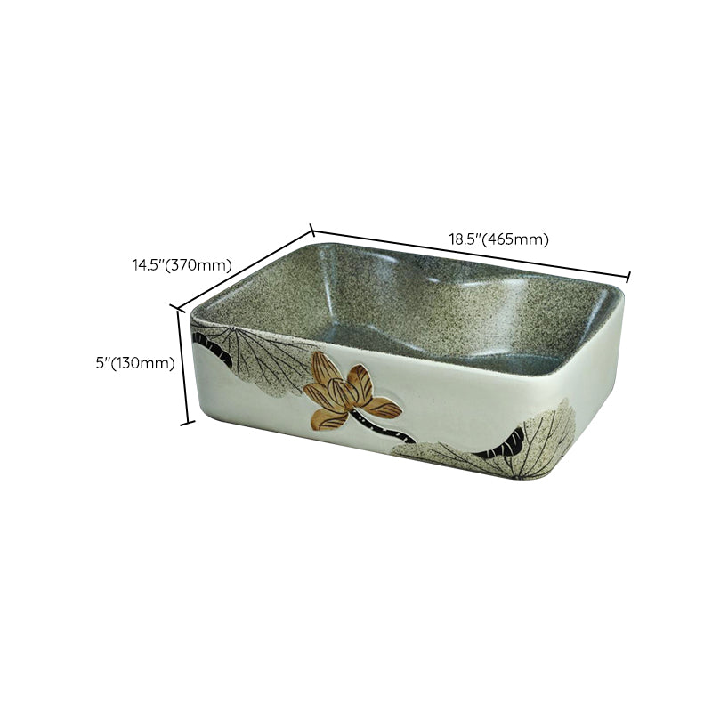 Porcelain Vessel Bathroom Sink Modern No Craftsmanship Vessel Bathroom Sink Only