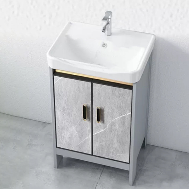 Modern Bathroom Sink Vanity Freestanding Faucet Included Bathroom Vanity Set