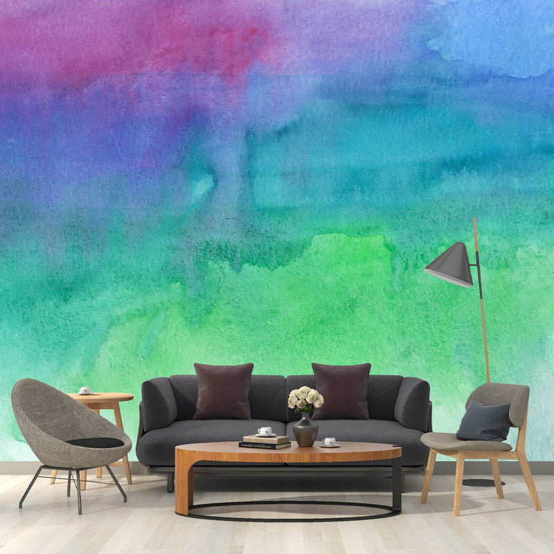 Mural Wallpaper Abstract Illustration Environment Friendly Bedroom Wall Mural