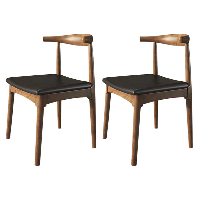 Brown Pine Wood Industrial Dining Set 1/2/5/7 Pcs Dinette Set for Kitchen