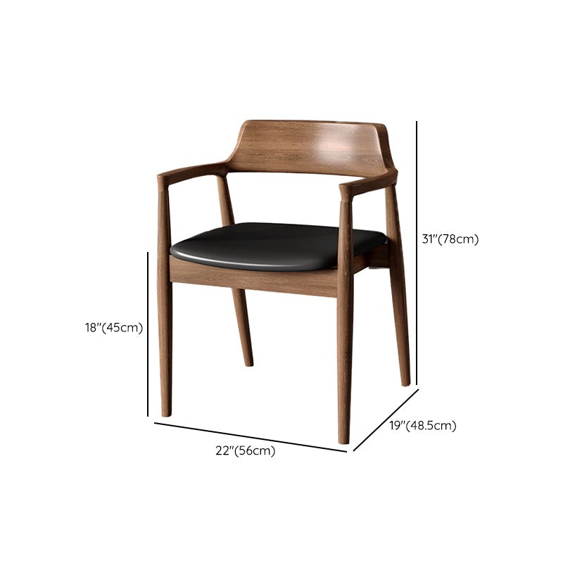 Modern Style Dinette Set 1/2/3/4/5 Pcs Round Solid Wood Dinette Table with Dining Chair