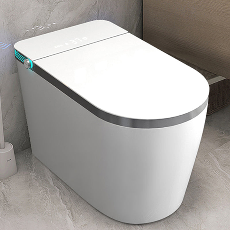 Modern Floor Mounted Toilet Bowl Siphon Jet All In One Flush Toilet