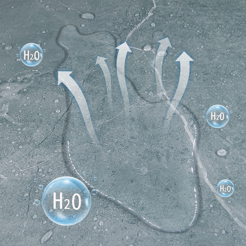 Modern Tile Flooring PVC Peel and Stick Marble Look Mildew Resistant Vinyl Tile