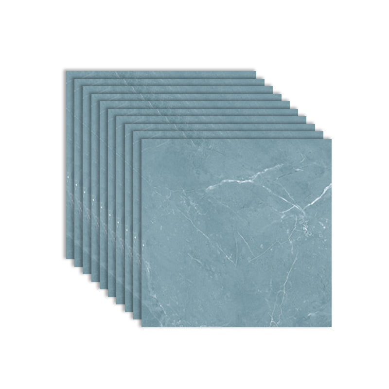 Modern Tile Flooring PVC Peel and Stick Marble Look Mildew Resistant Vinyl Tile