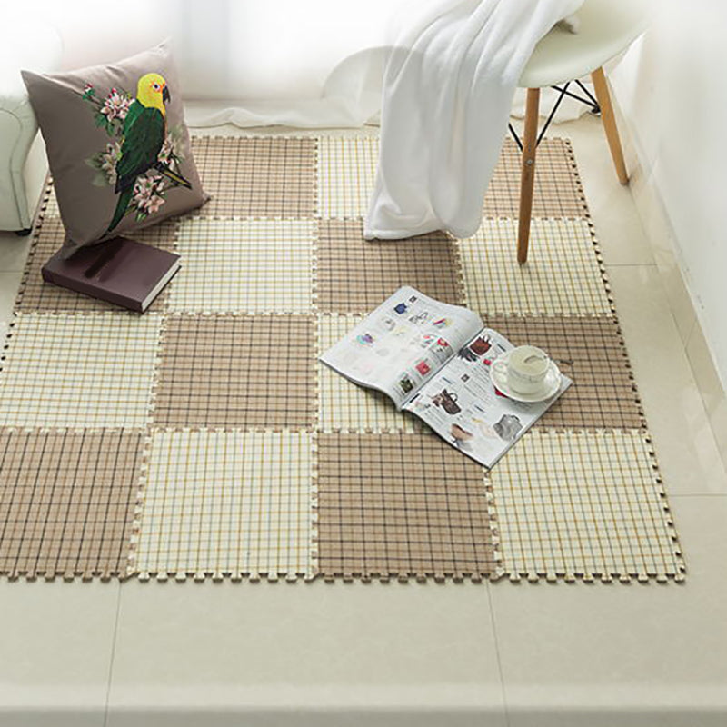 Non-Skid Carpet Tiles Indoor Interlocking Carpet Tiles with Scratch Resistant