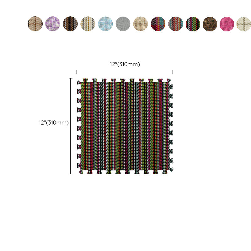 Non-Skid Carpet Tiles Indoor Interlocking Carpet Tiles with Scratch Resistant